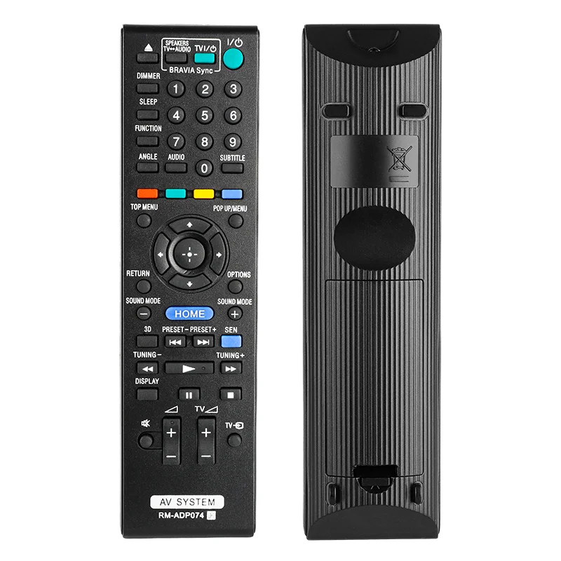 RM-ADP074 RMADP074 Control Remoto Compatible con Sony para Sistema de Cine en Casa Sony AV BDV-T39 BDV-E49 BDV-E190 BDV-EF220