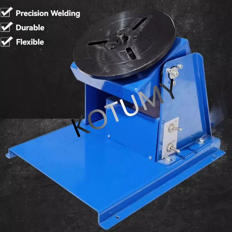 Mini Welding Positioner BWJ-10 220V Welding Turntable Rotary Welding Table Positioning Equipment