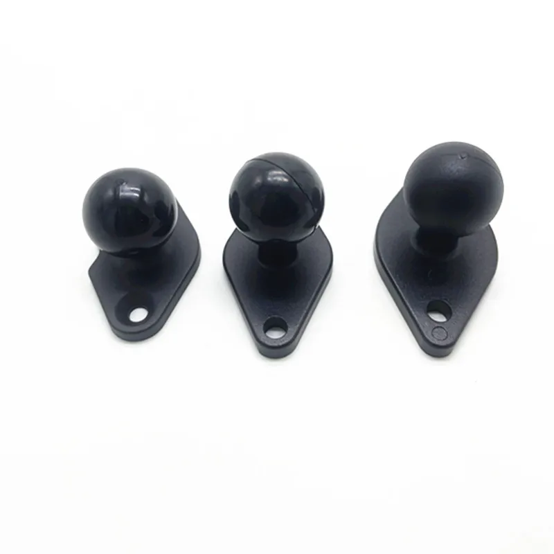 ダブルソケット付き携帯電話ホルダー,アルミニウム合金,ダイヤモンドマウントベース,ramマウントと互換性,サイズ1 ",ボール