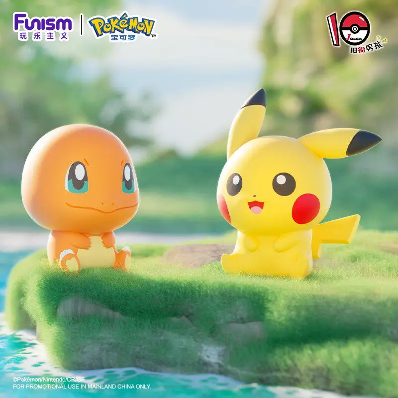 

Pokemon Little Adventure Mini Pellet Blind Box Genuine With Poke Ball Pikachu Charmander Eevee Cute Figure Collectible For Fans