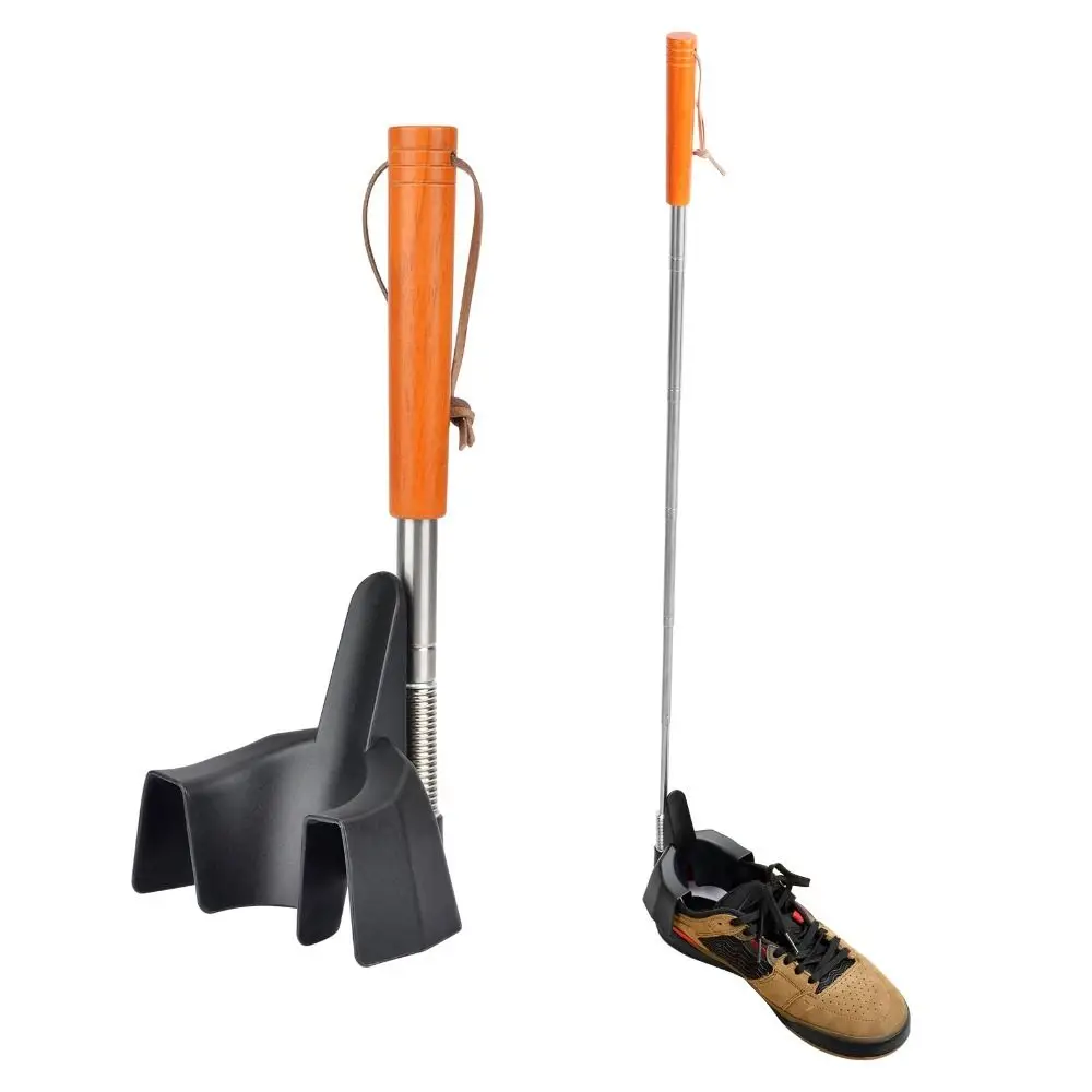 New Portable Shoe Horn Long Handle Home Extended Foot Shoe Funnel Flexible Professional Shoehorns for Men/Women