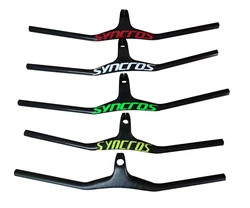 New SYNCROS full carbon fiber MTB bike parts Integrated straight handle 17 degrees