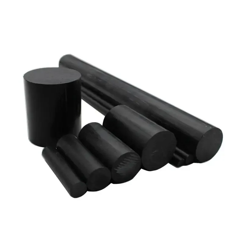 Diâmetro Plástico Preto do Espaçador da Boleto da Barra Redonda da Engenharia da Haste do Pvc mm a 200 mm Comprimento 100 200 500 mm