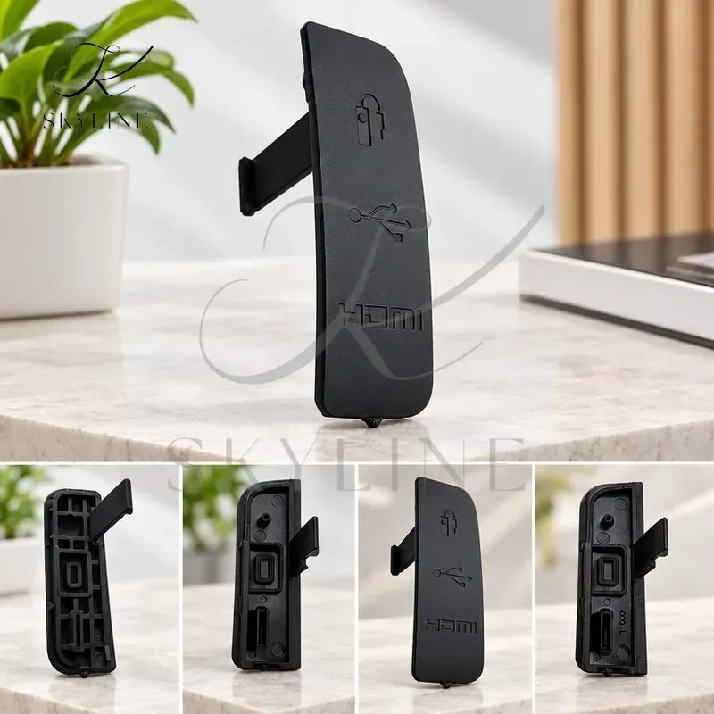 For Canon EOS 1100D 1200D 1300D Side Leather Port USB Rubber Cover Camera Decorative Accessories Repair Replacement Parts
