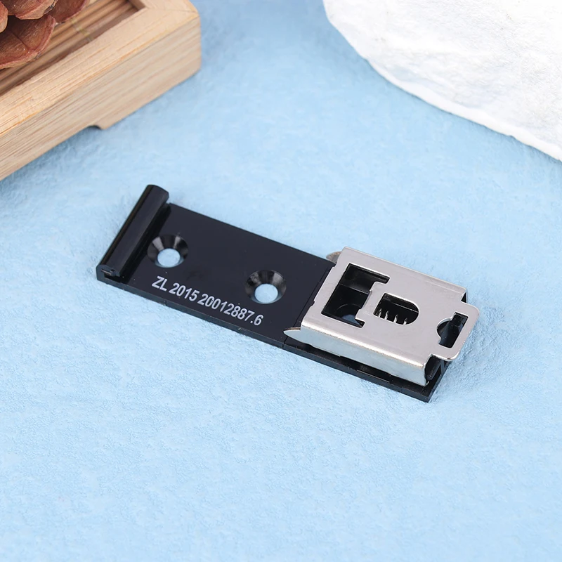 1Pc 35MM U Shaped DIN Rail Holder Universal Rail Buckle Rail Fixed Clamp Fastener Clip For Relay Mounting.