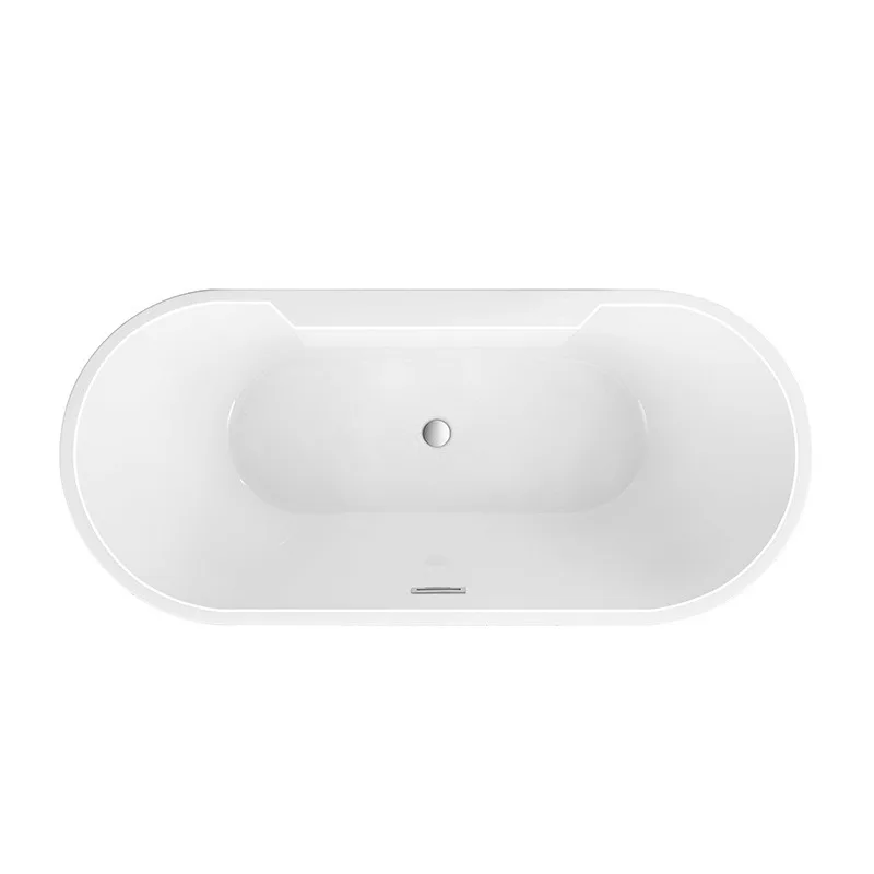 Bathroom Household Adult Independent Acrylic Bathtub Small Unit Deep Foam Thermal Insulation Jacuzzi