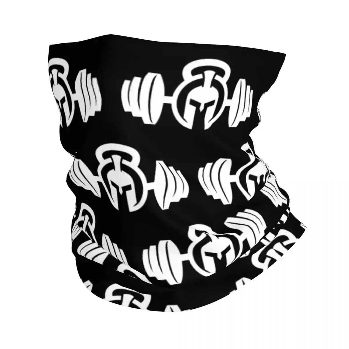 

Spartan Gym Logo Bandana Neck Gaiter for Hiking Camping Men Women Wrap Scarf Bodybuilding Fitness Muscle Headband Warmer