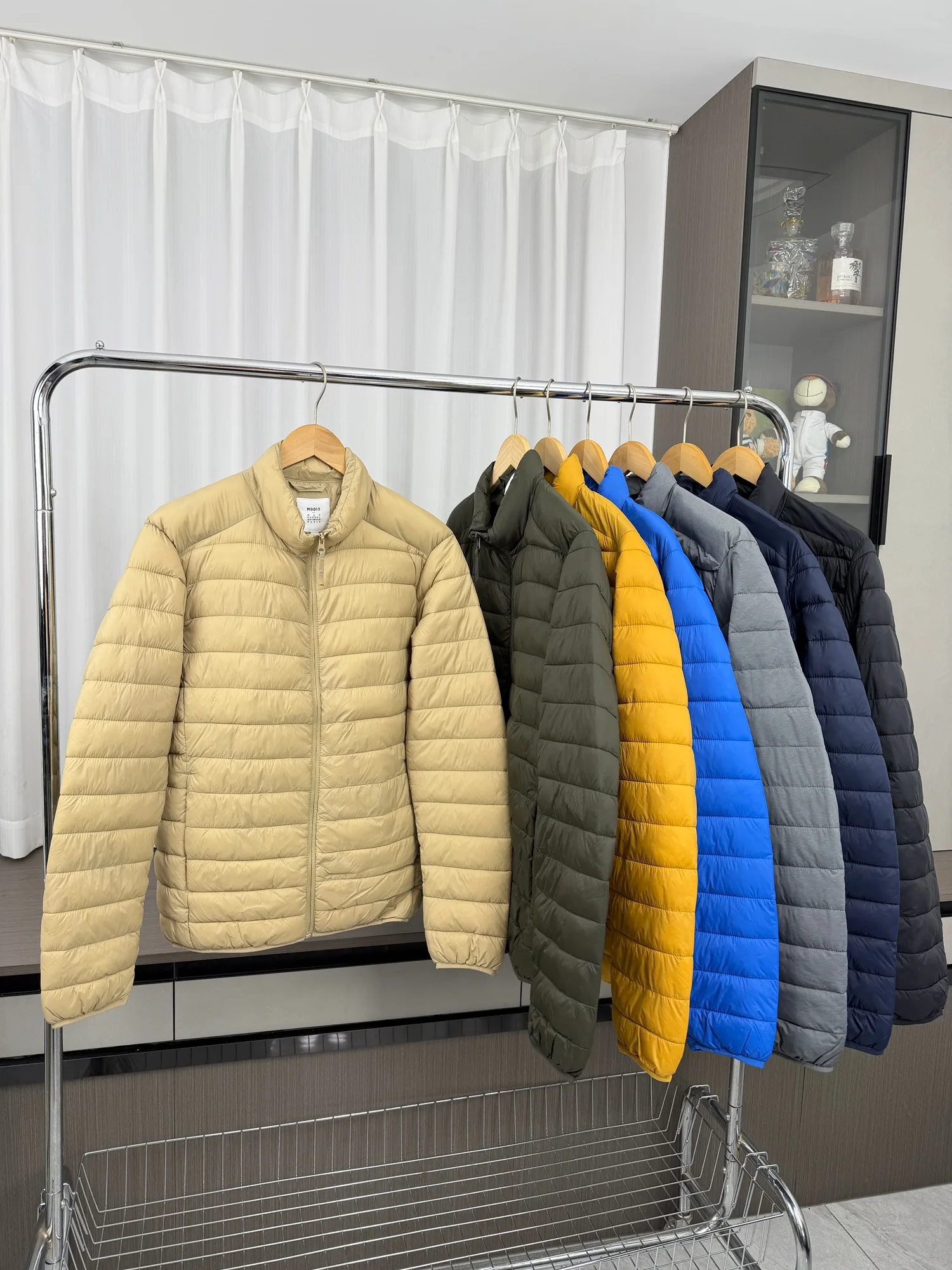 

Extraordinary Value! Lightweight Warm Windproof Breathable Stand Collar Cotton Jaet for Men Faionable Urban Sle Casual ...