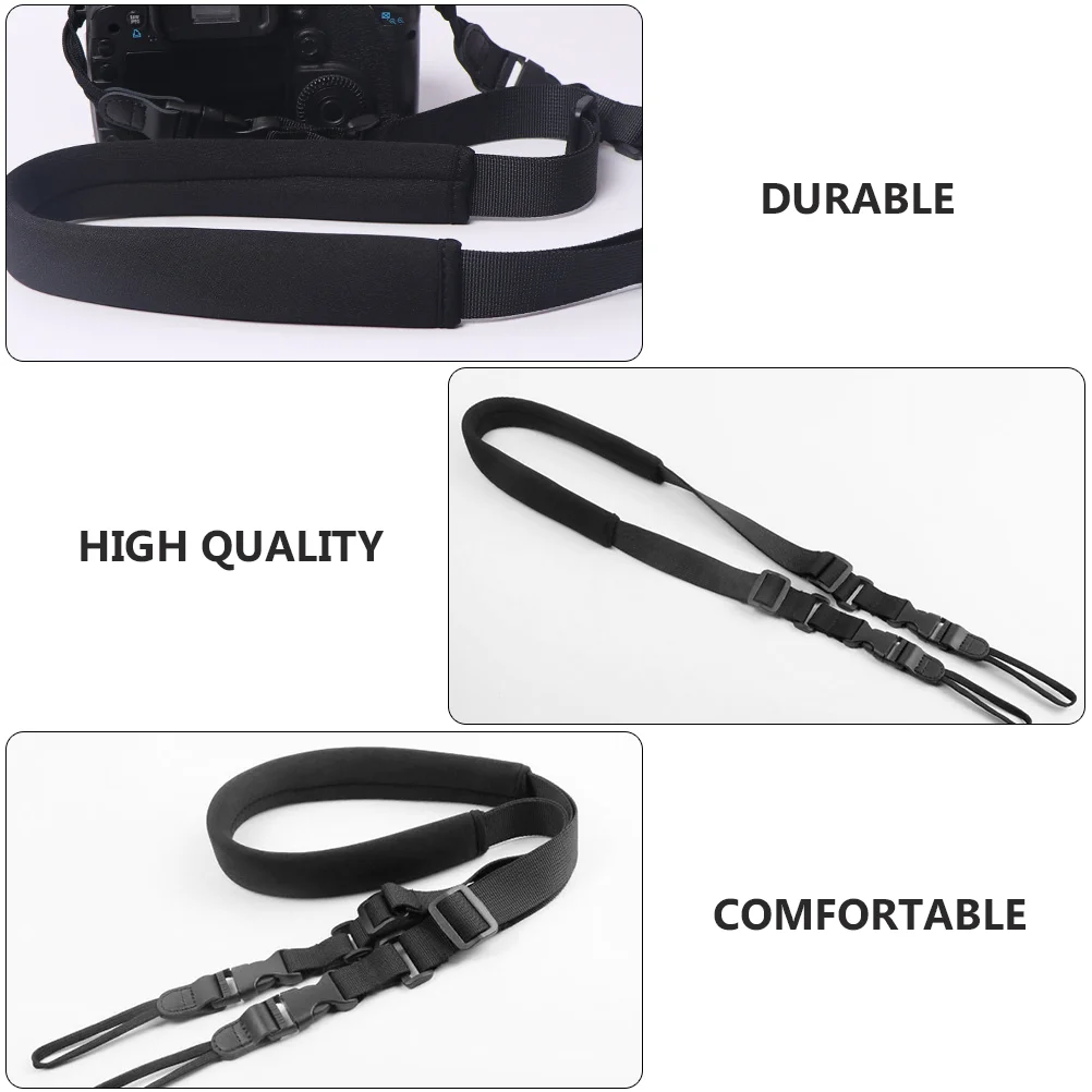 Sangle d'appareil photo, accessoire de ceinture, décompression du cou, fourniture SLR pour voyage, épaule, Nylon réglable