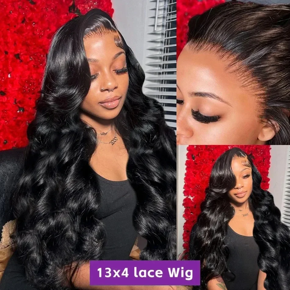 Xcurly 13x4 HD Body Wave Lace Front Human Hair Wigs 5x5 Glueless Wig Brazilian Water Wave 13x4 Lace Frontal Wig For Women