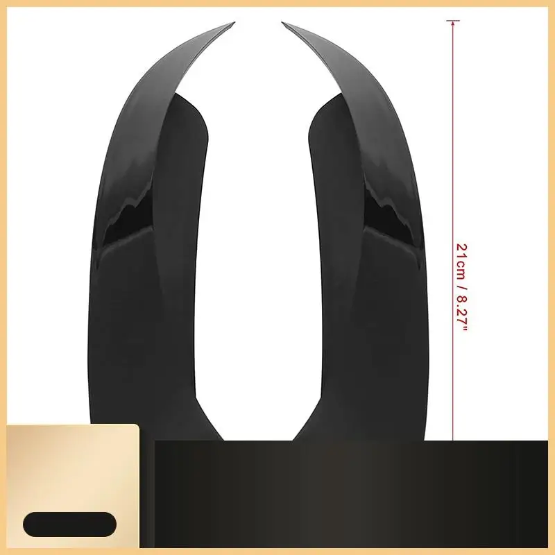 

Пара задних бамперных вентиляционных крышек, накладка-сплиттер, глянцевый черный для GLA 200 250 X156 GLA45 AMG 2013-2018-N30R