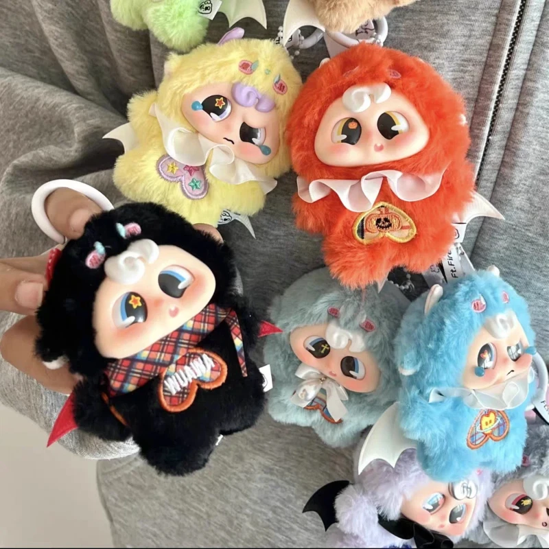 Muñeco auténtico Uava Sister Catch Pippy Little Devil Series sorpresa, cajas ciegas de felpa aleatorias, muñeco colgante para regalos