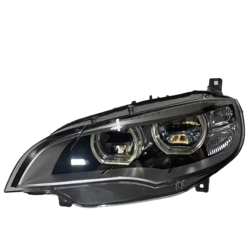 Fit For BMW X6 E71 Headlight 2008-2013 BMW E71 Headlights X6 35i 50i X6M Headlight Adaptive LED Headlight Assembly E71 Headlamp