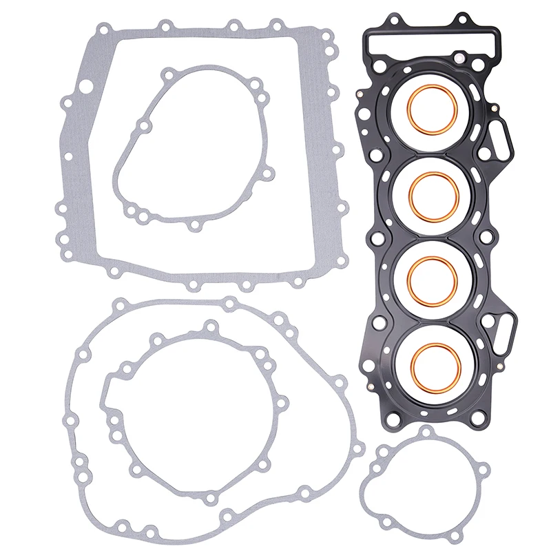 

Motorcycle Cylinder Gasket Kits For Kawasaki Ninja ZX6R ZX636 ABS 30th Anniversary ZX636E ZX636F ZX600P 11054-1973 11004-0078
