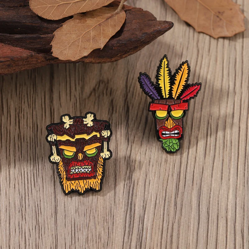 Character Brooch Cartoon Funny Original Savage Metal Badge Small Gift Wholesale Lapel Pins for Backpacks Decorative Brooches - view 4