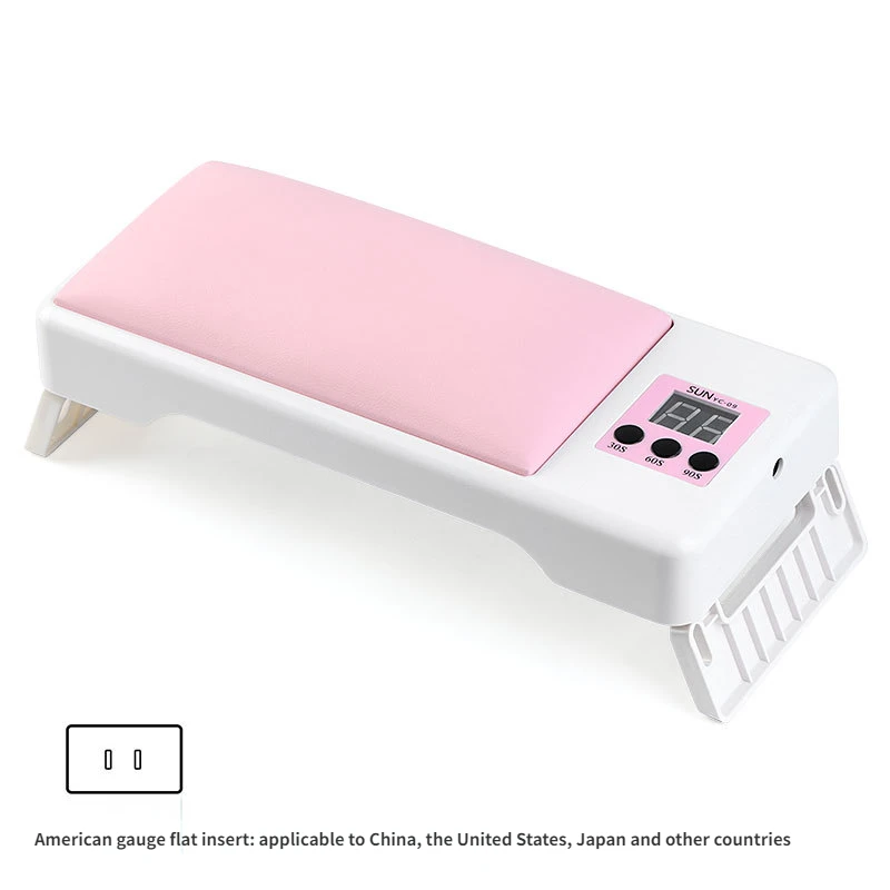 Lampada UV da 120w con cuscino per le mani lampada per unghie ad asciugatura rapida ad alta potenza asciugatrice lampade in Gel con sensore intelligente 24 pezzi lampada perline strumento per Manicure artistico