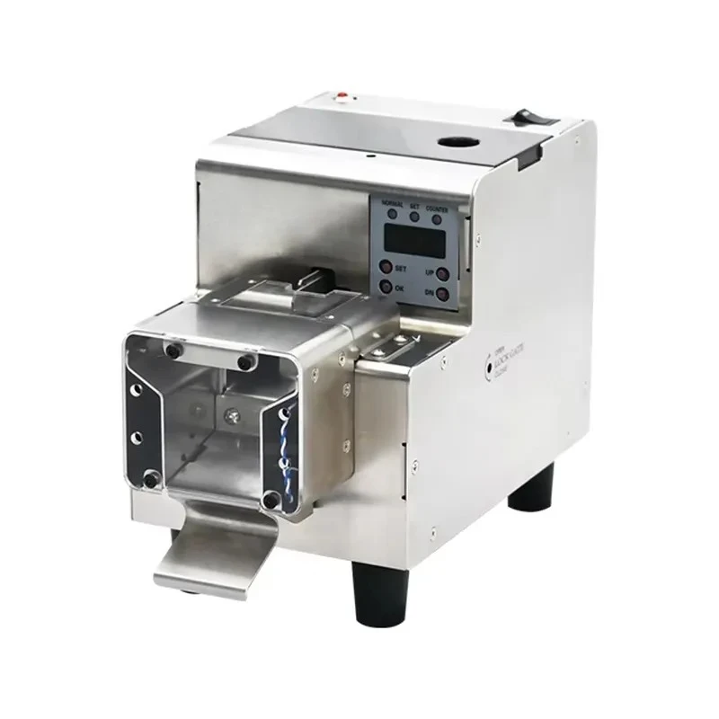 Compact Stainless Steel Screw Feeder with Adjustable Speed Touch Screen Desktop Design for RONGYI Anti-Bacterial Oil Conveyor