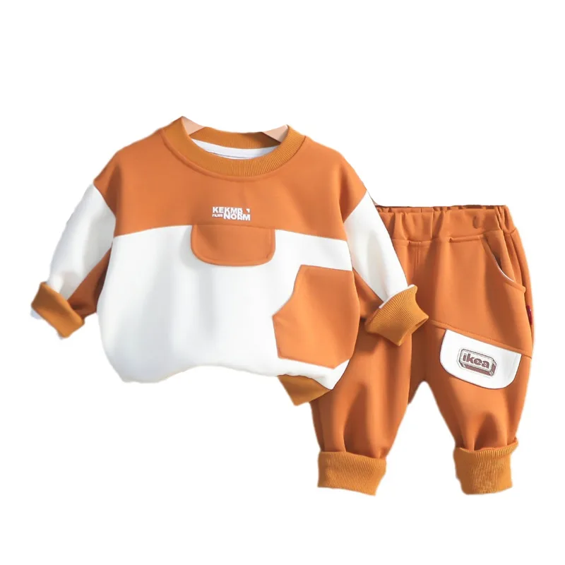 New Autumn Baby Girl Clothes Suit Children Boys Outfits Kids Casual T-Shirt Pants 2Pcs/Sets Toddler Costume Infant Tracksuits