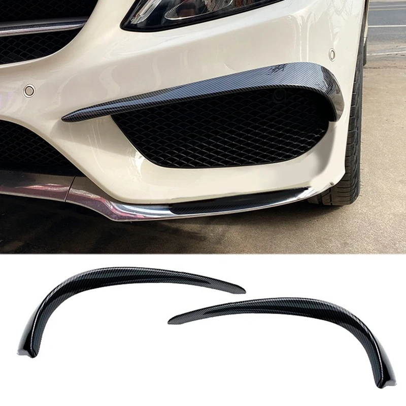 Newfront Wind Blade Bumper Wind Blade Spoiler Car For Mercedes-Benz C-Class W205 2015-2019 C180 C200 C260 C43 AMG