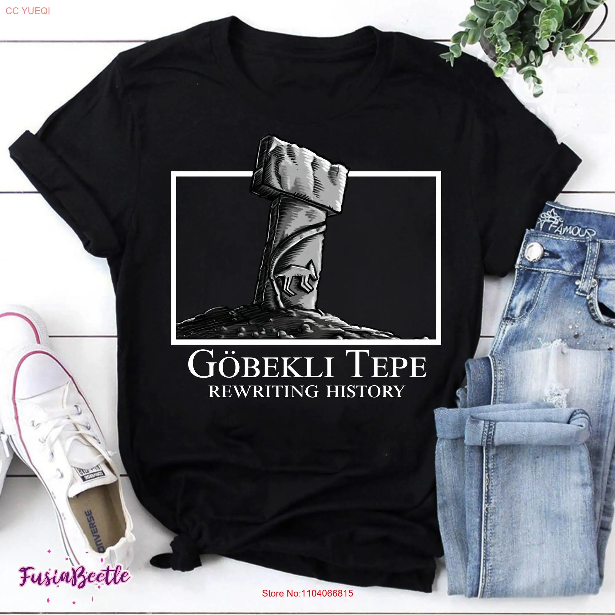 

Gobekli Tepe Rewriting History Ancient Archaeology Vintage T Shirt Love long or short sleeves