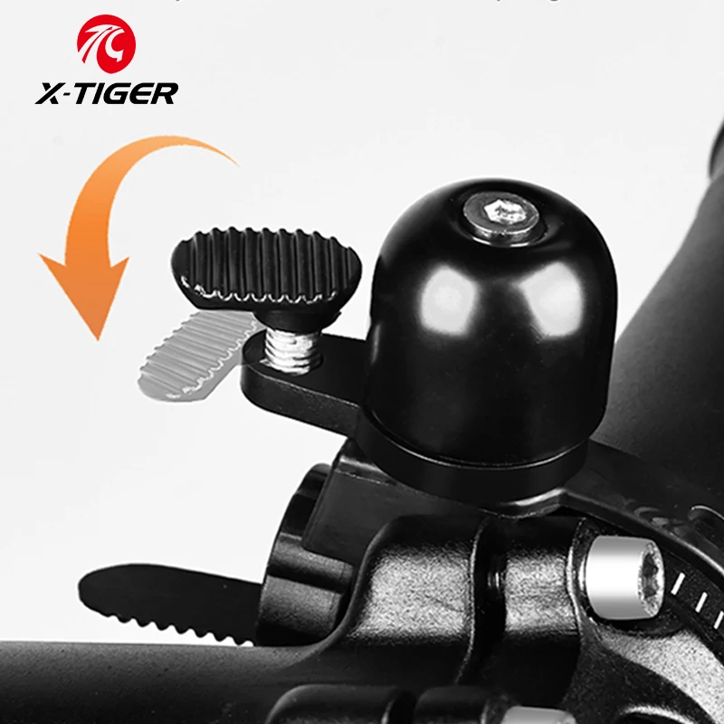 X-TIGER Mini Bicycle bell Retro Alloy Bell Ring for 1.8-3.2cm handlebar MTB Road Bike Cycling Safety Alarm Horn Bike Accessories