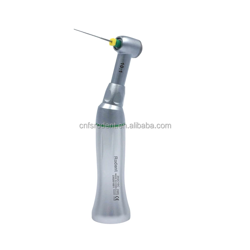 

de ntal Root Canal Treatment 10:1 Contra Angle For Endodontic Rotary Files Low Speed Handpiece