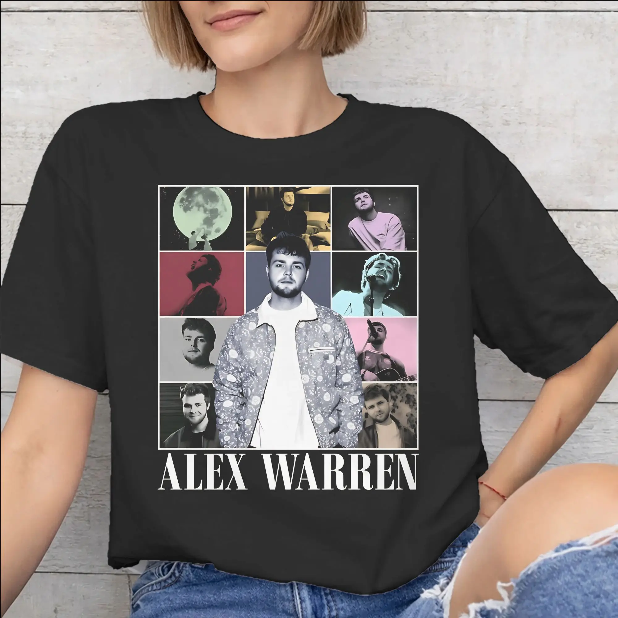 Alex Warren Little Orphan Live Tour 2026 Merch Unisex T Shirts Cotton Tee New Arrival  T-shirt Clothing