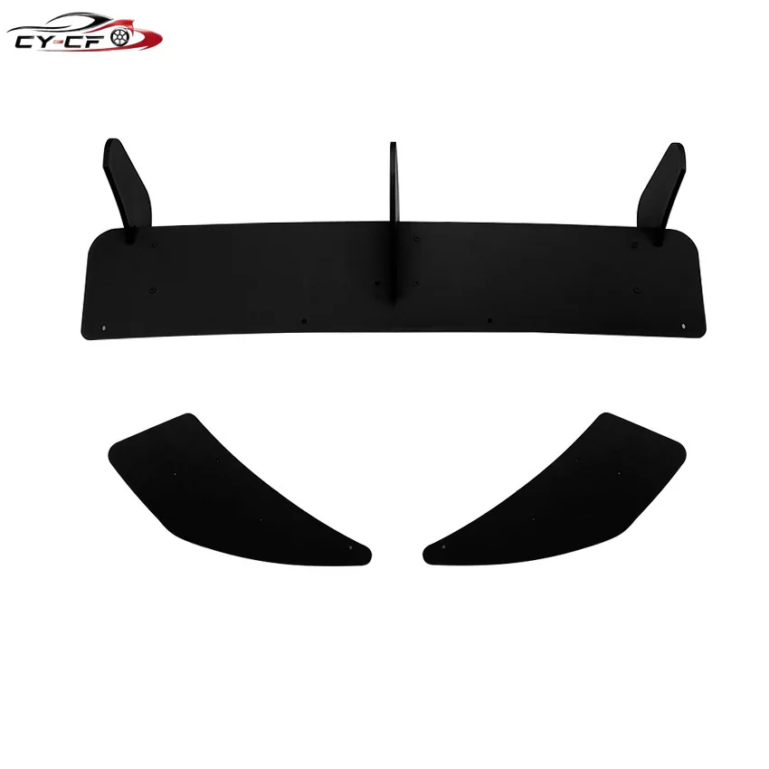 For VW Volkswagen Golf 7 VII MK 7 R R-Line 2013-2016 Rear Bumper Diffuser Lip Tail Side Splitter Spoiler Plate Body Kits Tuning