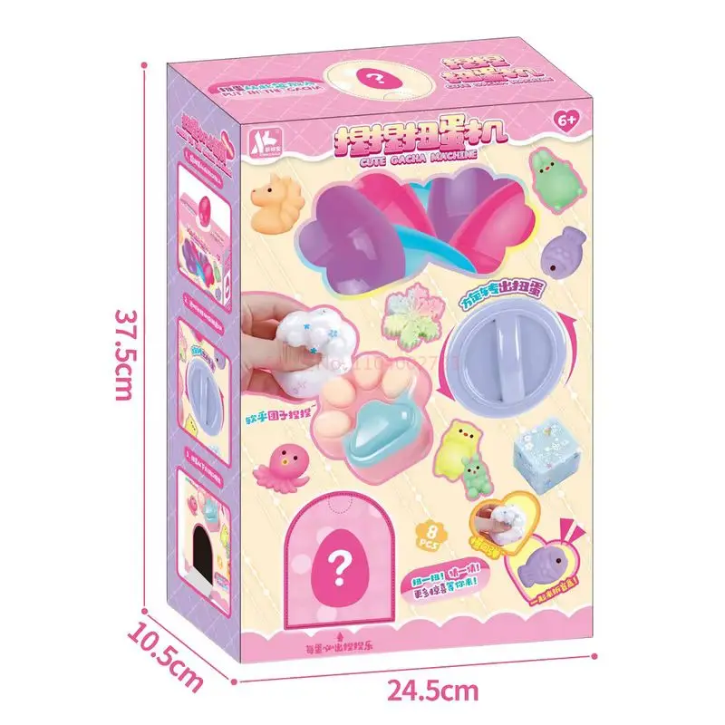 Nieuwe Decompressie Kneden Draaien Ei Machine Blind Box Pop Hanger Kinderen Decompressie Speelgoed Kerstcadeau Mystery Box