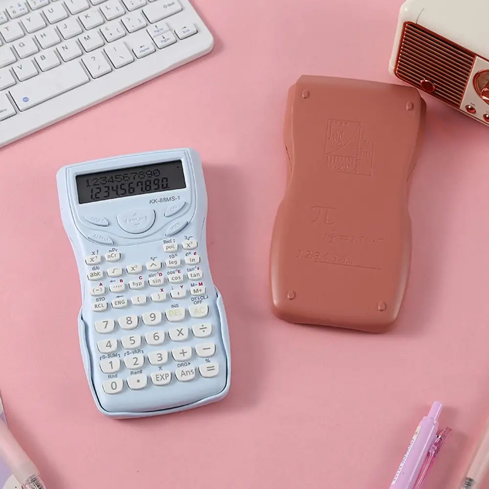 240 Functions Engineering Scientific Calculator 2-Line Multifunction Function Calculator Standard Math Calculators