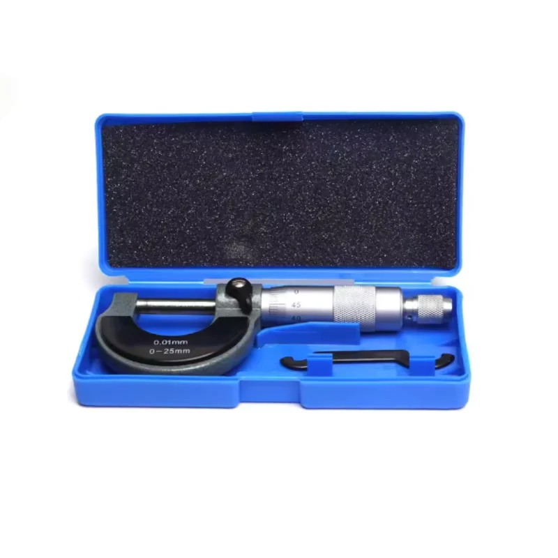 Precise Gauge Micrometer 0-25mm 0.01mm Outside Metric Caliper Measurement Micrometer Tool