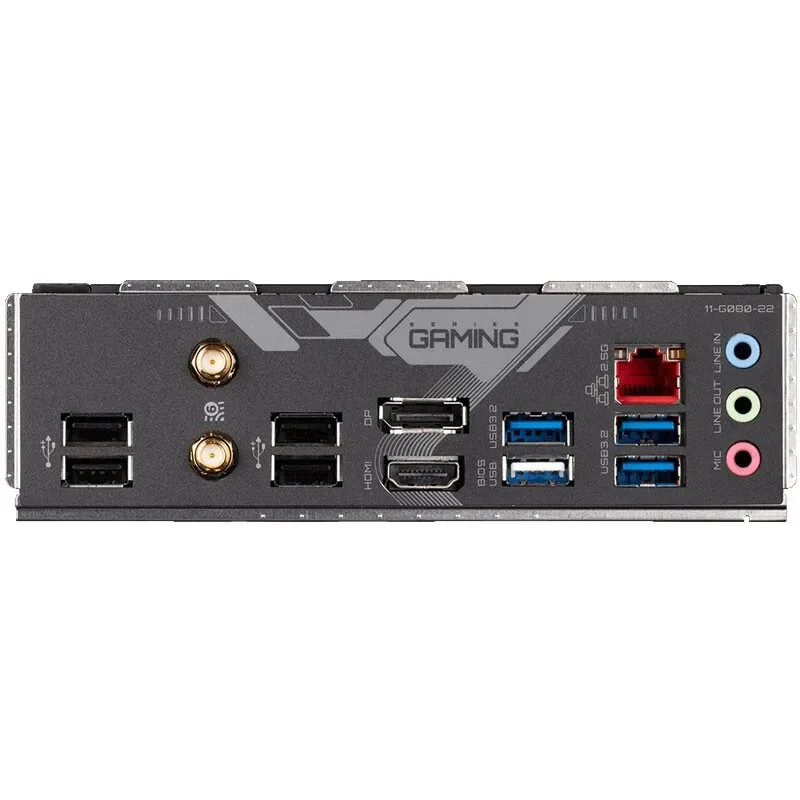 B760M GAMING X AXDDR5 Papan Utama PC Desktop WiFi untuk game, kompatibel dengan CPU generasi 12/13