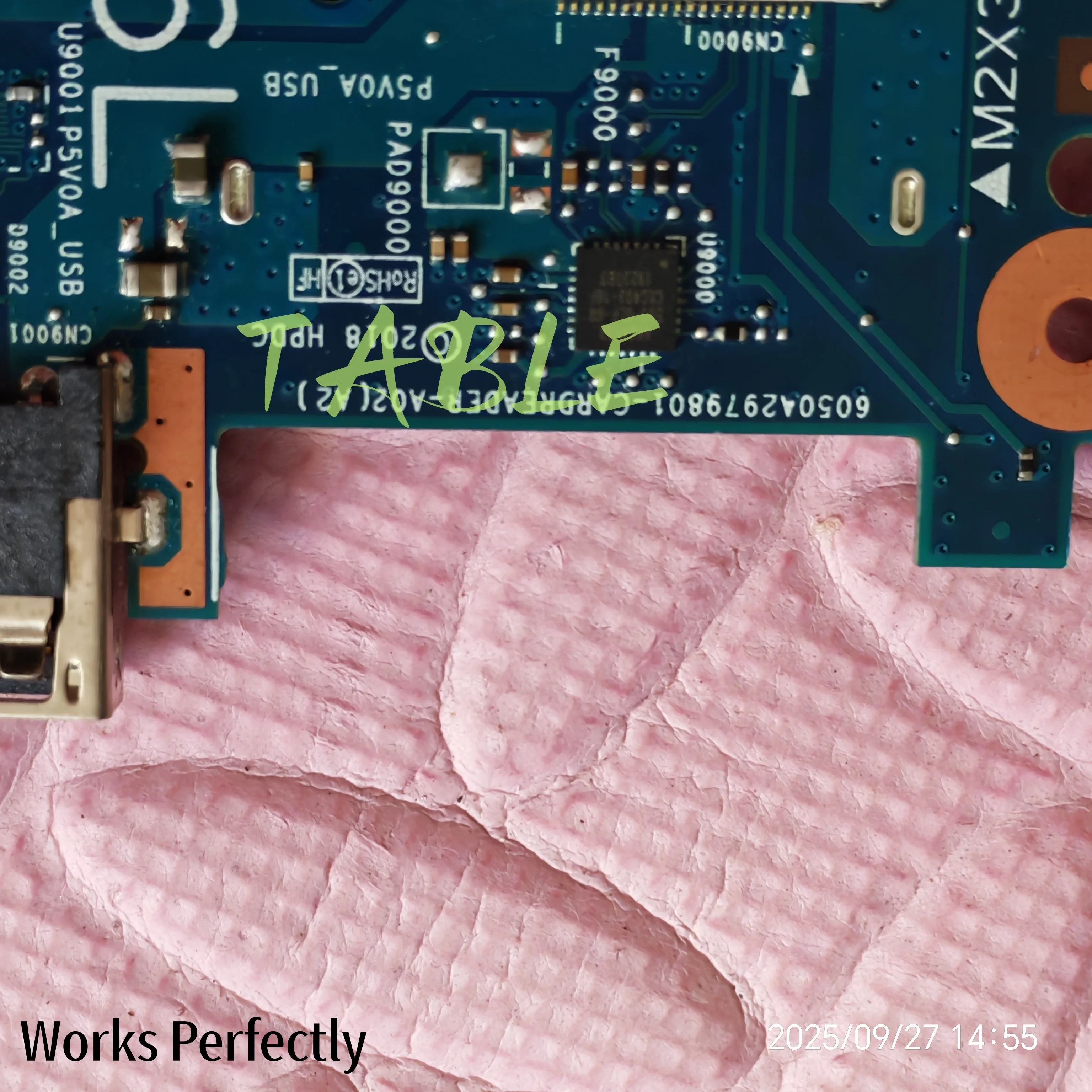 FOR HP Pavilion 17-CA USB Board with cable 6050A2979801 view 3