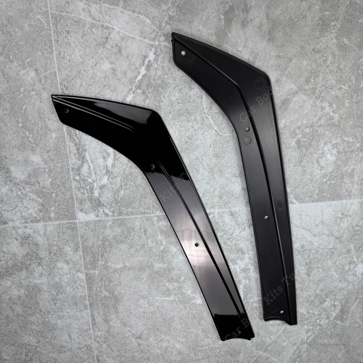 For Bmw G20 3 Series G28 Rear Bumper Lip Splitter Diffuser Lip Spoiler Winglets Side Skirt Extensions  2020- 2022 Glossy Black