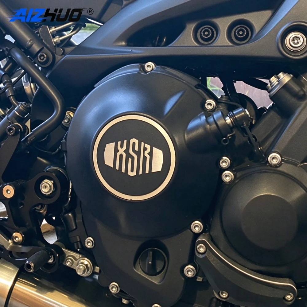 New For Yamaha XSR XSR900 XSR 900 2016-2020 2021 Stainless Steel Motorcycle Fuse Box Top Plates Powder Coated Clutch Cover Top