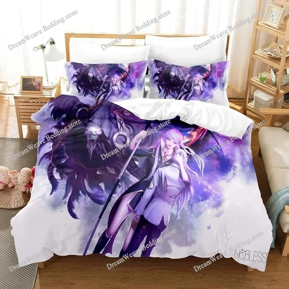 

New Noblesse Bedding Set Single Twin Full Queen King Size Bed Set Adult Kid Bedroom Duvet Cover Sets Print Anime Bed Sheet Set