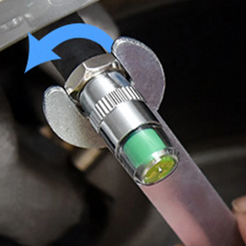 

1 Set Tire Pressure Monitoring Cap Metal Core Real Time Alert Universal For Cars Motorcycles Vacuum Valve Stem Caps Tr412 Auto
