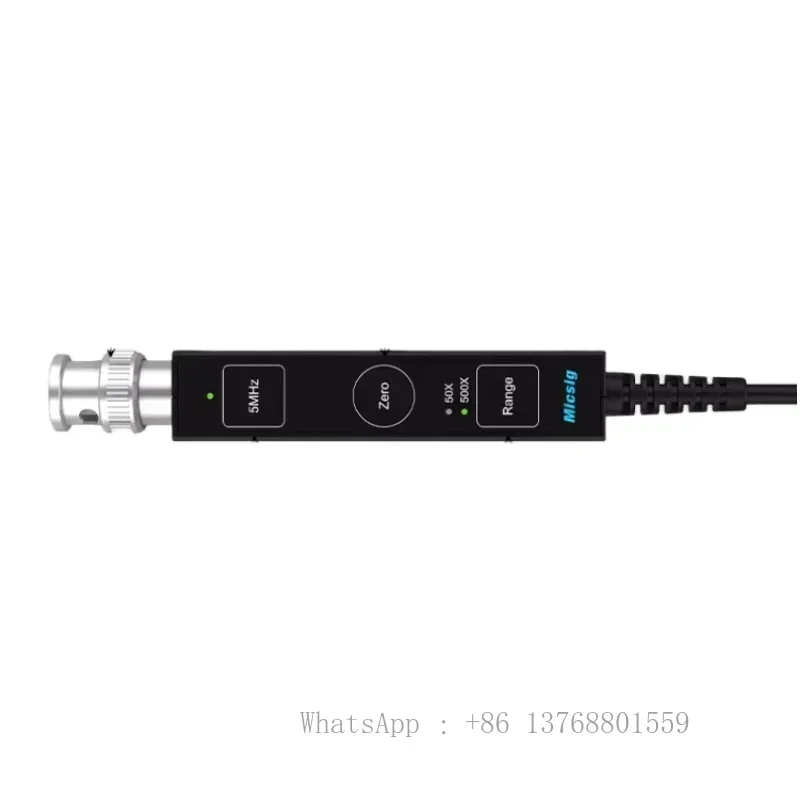 High Voltage Differential Probe MDP3002 With SigOFIT™ Tech, 200MHz Bandwidth, And 3000Vpk For BNC PORT Oscilloscope