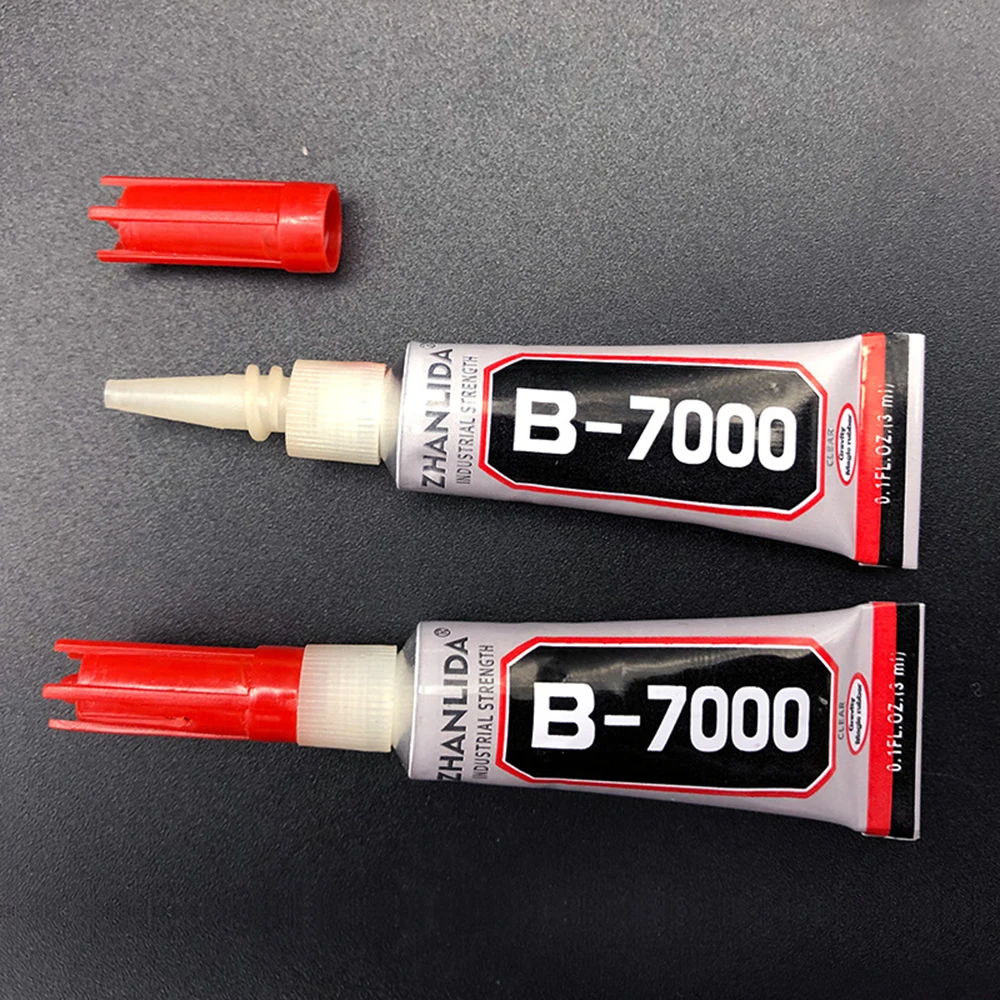 10pcs B7000 3ml Téléphone Portable Écran Tactile Super Colle B-7000 Adhésif Téléphone DIY Colle Point De Réparation Diamant Bijoux Verre Colle