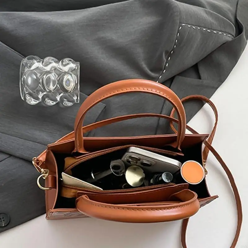 

M6CC Stylish Shoulder Bag for Women Crossbody Purse PU Satchel for Every Occasion