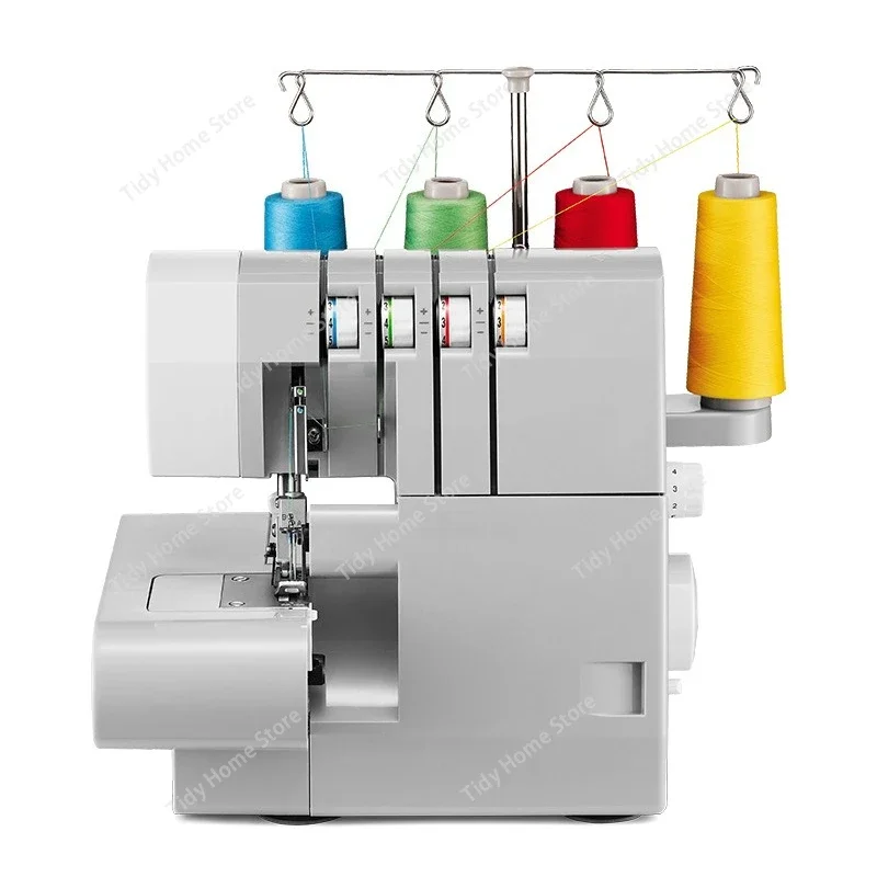 14HD854 Household Overlock Sewing Machine 2/3/4 Thread Overlock Sewing Machine with Secret Overlock Sewing Seaming machine