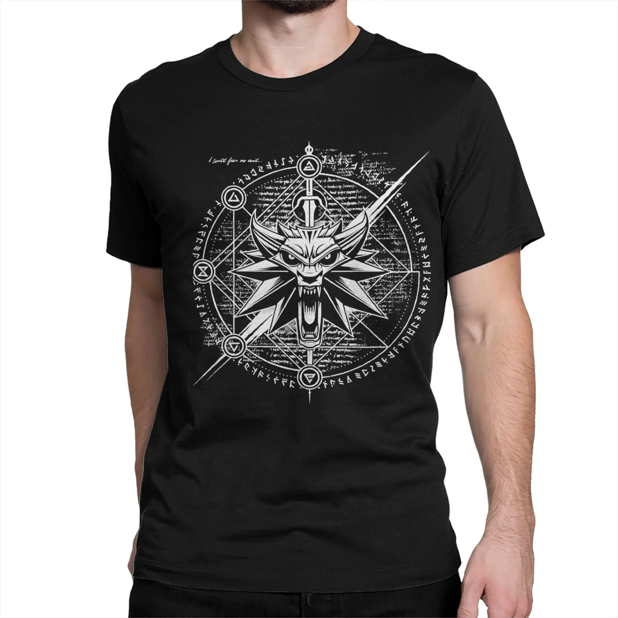 Harajuku T Shirt Summer The Witchers Fashion T-Shirts Video Game Cotton Tee Shirt for Men Y2K Classic Short Sleeve Clothes - Image 2