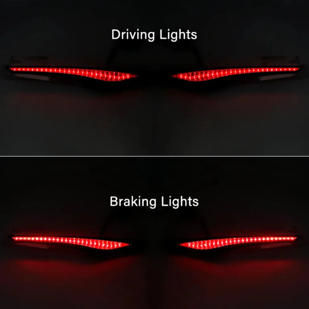 For Honda Gold Wing GL1800 F6B Motorcycle Side Box LED Turn Signal Decoration Lights Kit Custom Chopper Motorcycle Accessories view 6