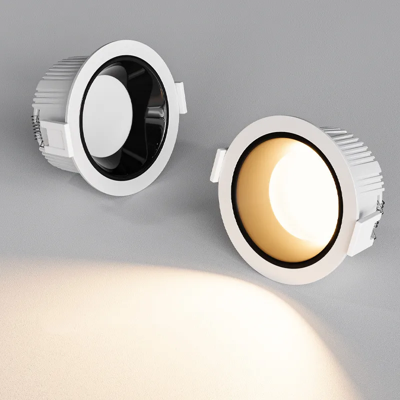 Imagem -04 - Luz de Teto Led Anti-reflexo Downlight Embutido Sala de Estar Loja de Roupas de Hotel Lado Estreito sem Luz Principal Casa Smd 5w