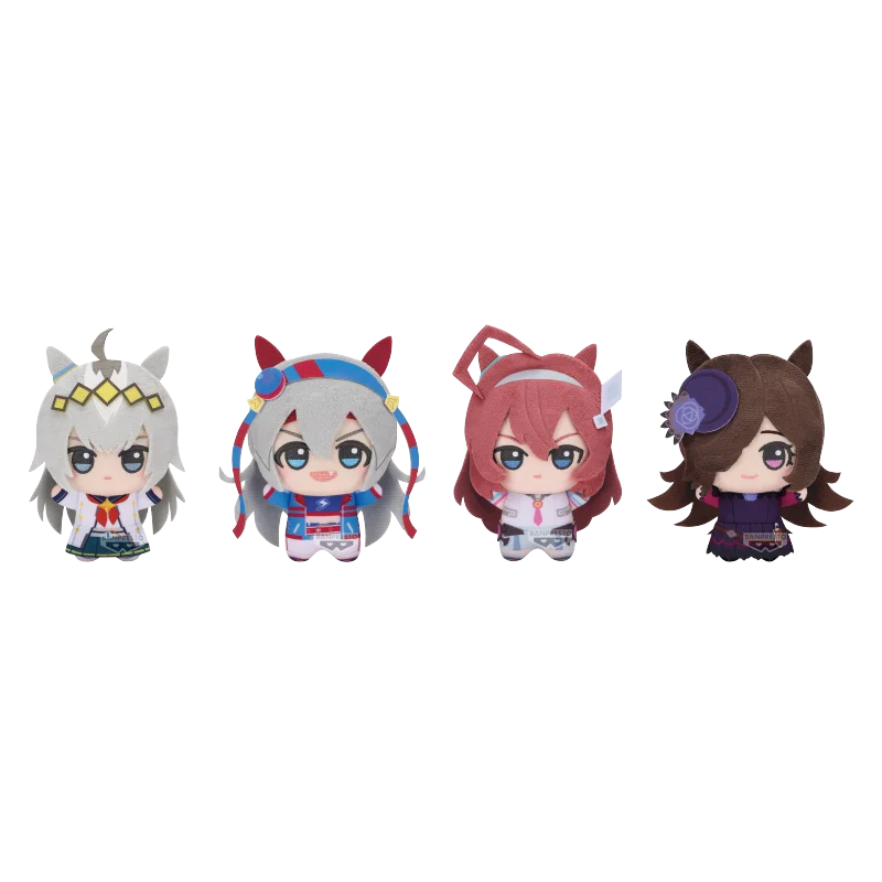 Bandai Banpresto Uma Musume Pretty Derby Chibi Plush Doll Vol 3 Collectible Anime Stuffed Toy For Anime Fans