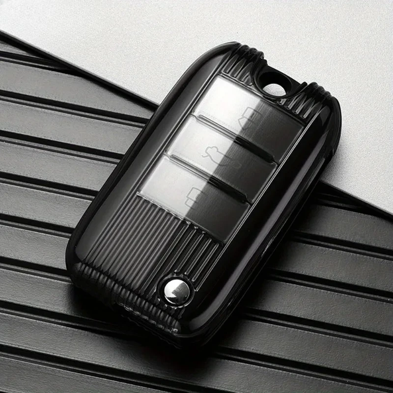 

Мягкий складной чехол для ключей из ТПУ, держатель для Roewe RX5 MG3 MG5 MG6 MG7 MG ZS GT GS 350 360 750 W5, аксессуары для стайлинга автомобилей