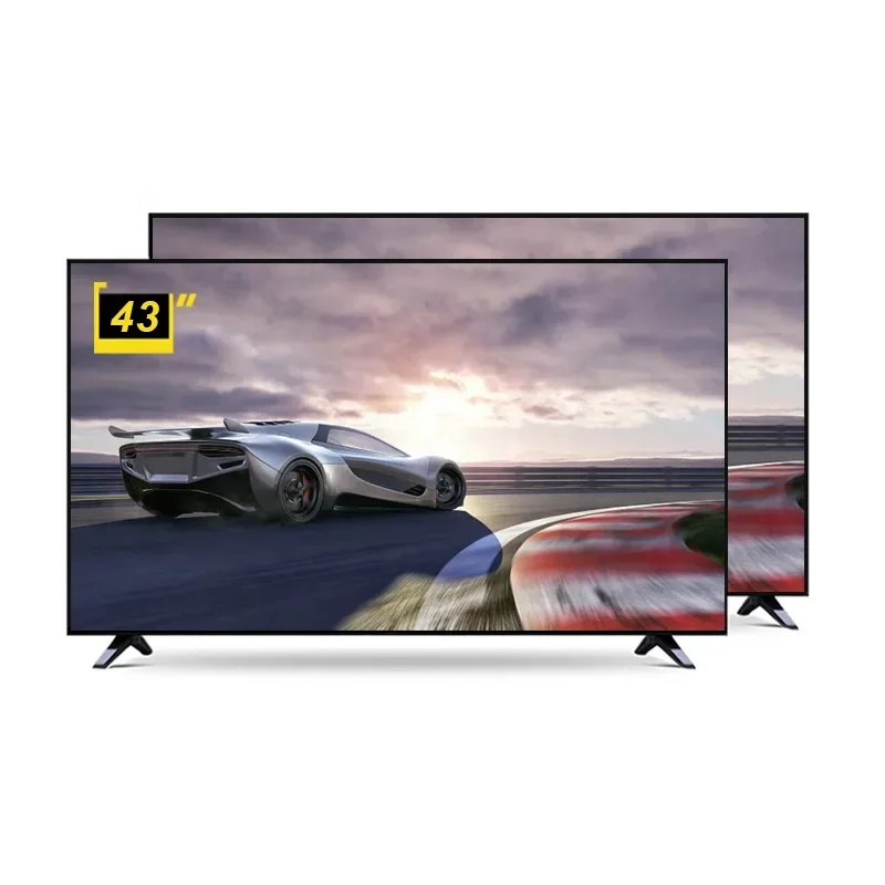 OEM Factory Price 43'' 4k Smart Led Television 43 Inch Flat Screen Android Led TV Android Smart TV