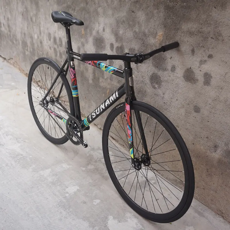 SNM300 ブラック 52/55 センチメートルピスト自転車フレーム 6066