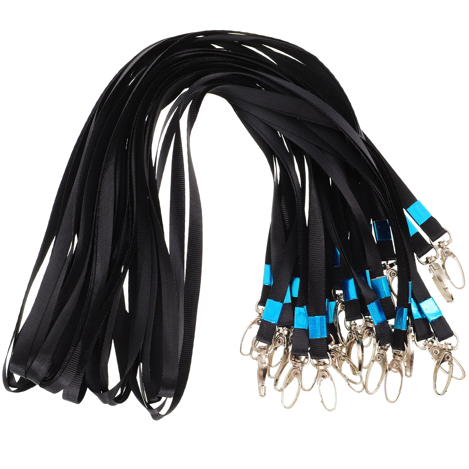 25 個 ID カードストラップ ネックストラップ 仕事用吊り下げロープ オフィス 学校 旅行 日常ストラップ ストラップ