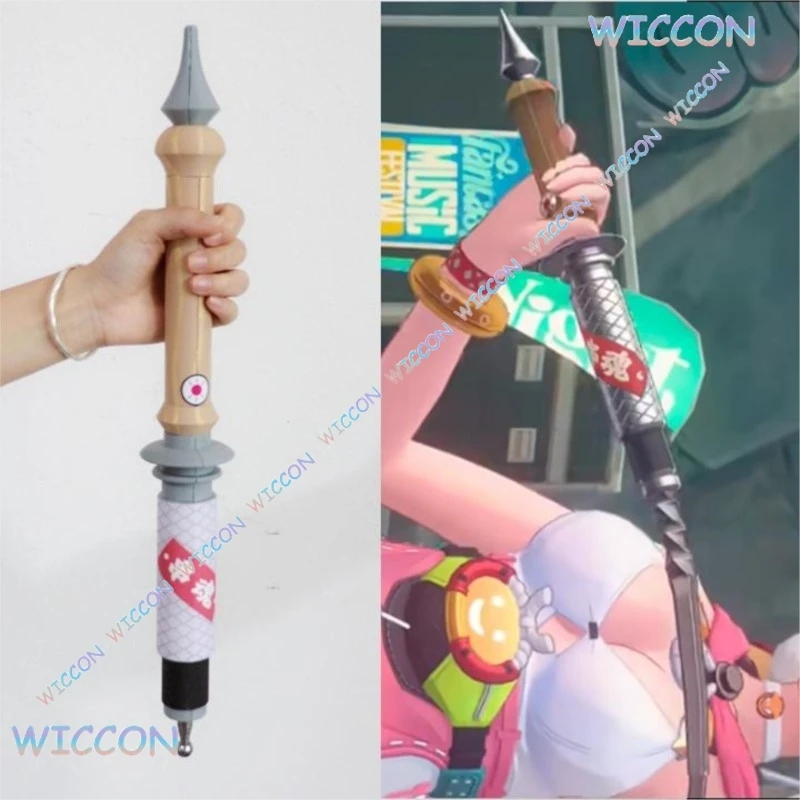 

[Hemera]Anime Role Play Zenless Zone Zero Alice Swimsuit Skin Summer Event Cosplay Prop Fencing Sword Accessory Beach Party Hal